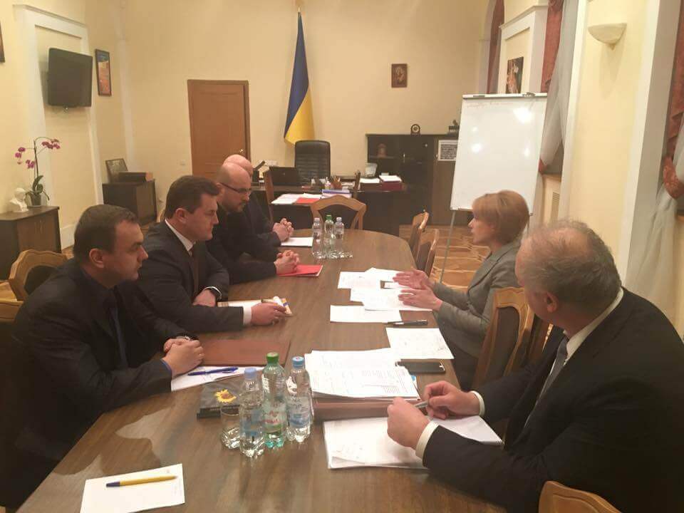 Зустріч Сергія Рудик з Міністром освіти і науки України Лілією Гриневич